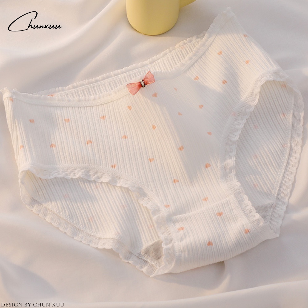 Quần lót nữ họa tiết thỏ dễ thương chất vải Cotton mềm mát co dãn kháng khuẩn - ChunXuu QC116