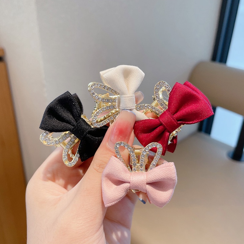 Kẹp Tóc Nơ Kiểu Công Chúa Dễ Thương Xinh Xắn Dành Cho Bé Gái