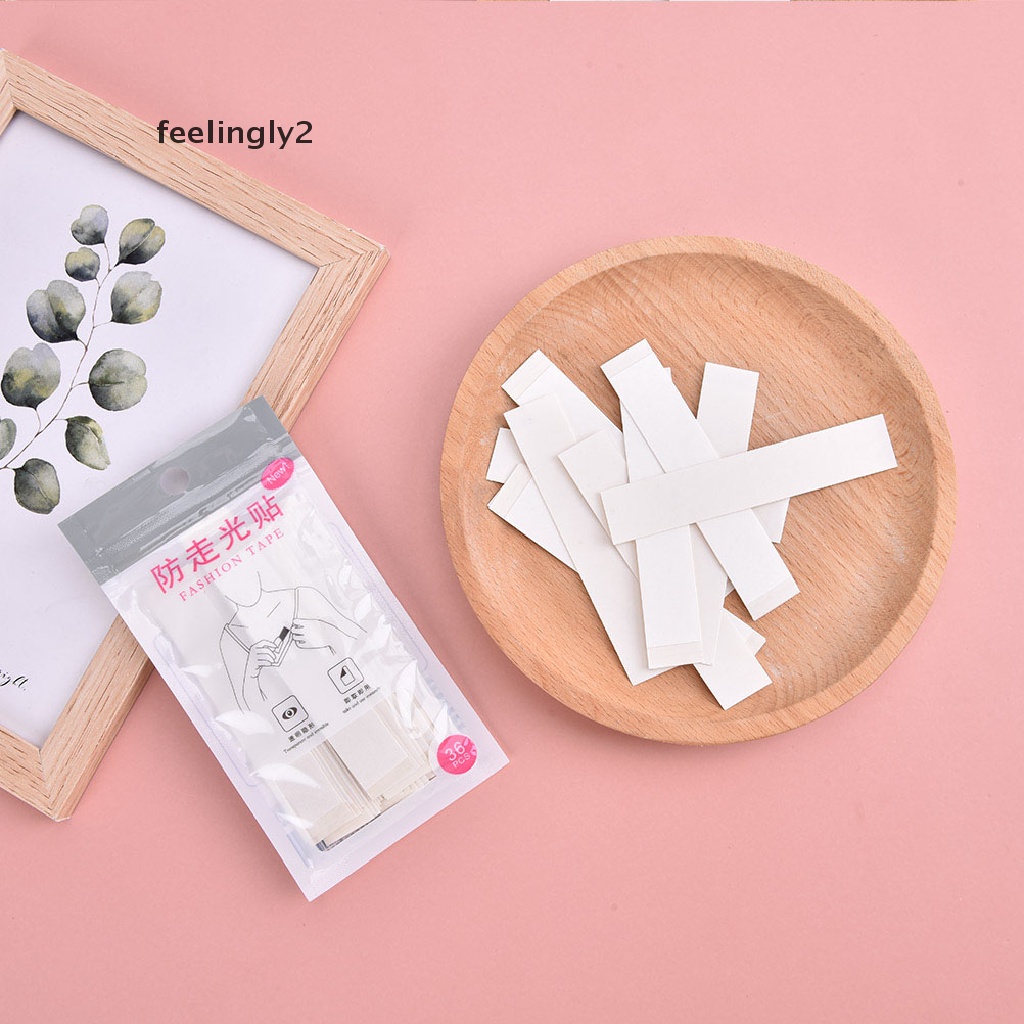 Set 10 / 36 Miếng Dán Hai Mặt Màu Trong Suốt Chống Lộ Cho Đầm