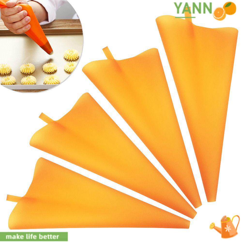 1 Đầu Bắt Bông Kem Bằng Silicone DIY Có Thể Tái Sử Dụng