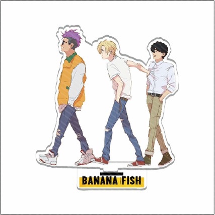 (nhiều mẫu) Standee Banana Fish tượng acrylic anime mica chibi trưng bày