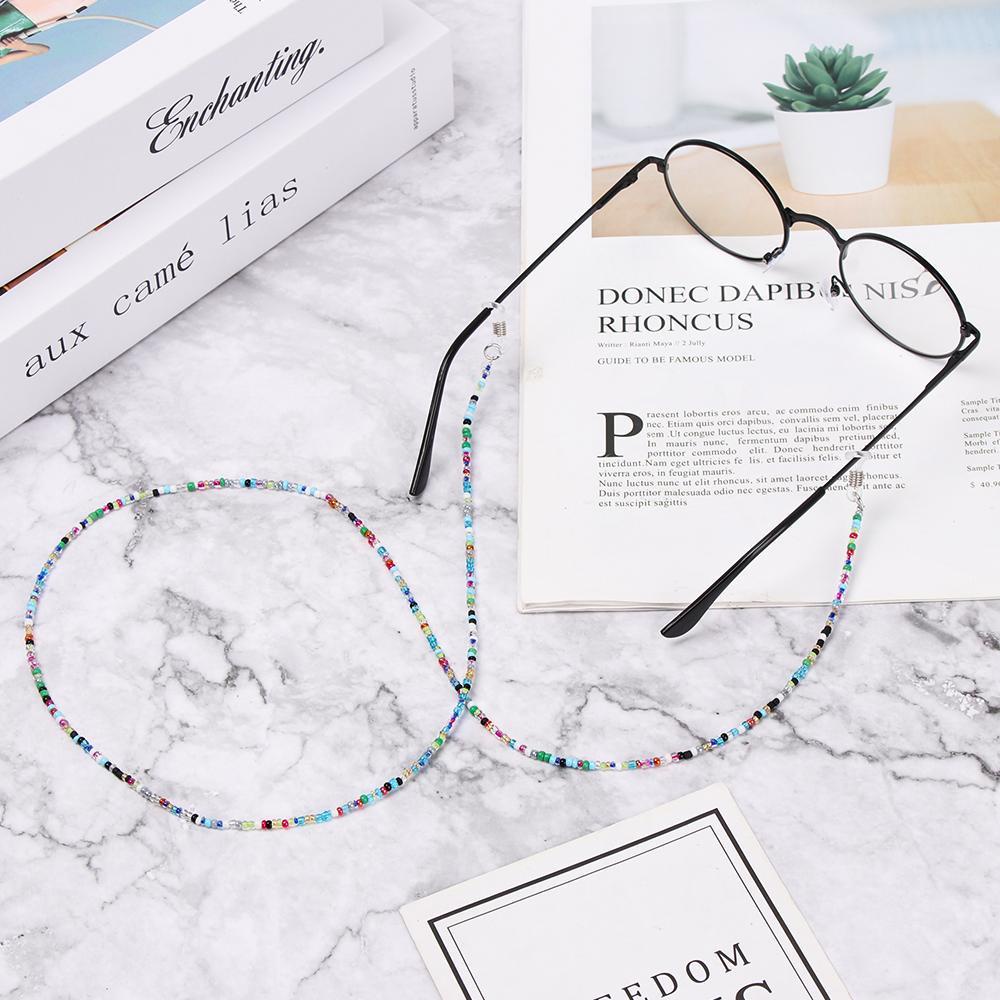 Dây Chuỗi Hạt Đeo Mắt Kính Bằng Acrylic Giá Đỡ