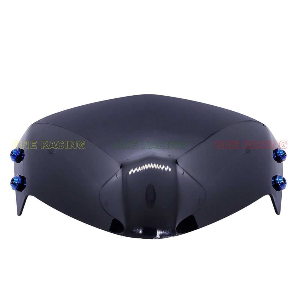 Ốp đầu đèn wave, mão đầu đèn xe máy wave, Tặng 4 ốc proti xi titan cao cấp, ONE RACING