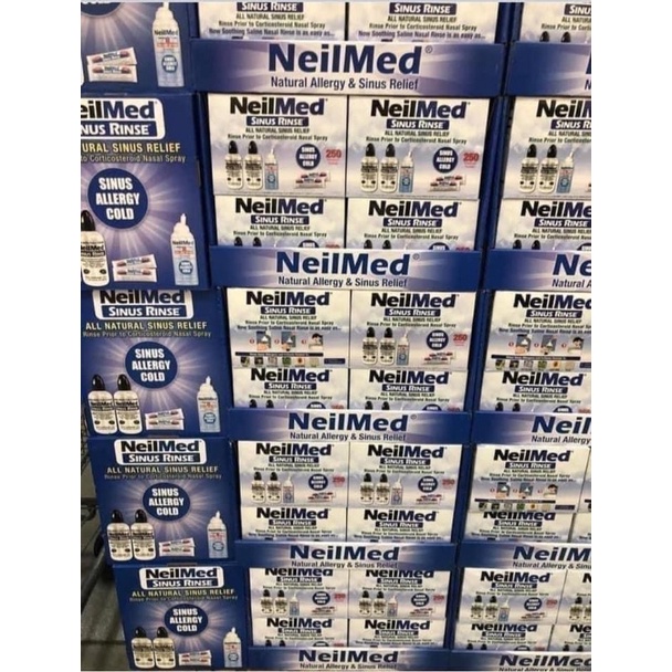 COMBO 50 / 100 GÓI MUỐI NEILMED USA CHÍNH HÃNG_ hàng tách lẻ HSD 2025/2026