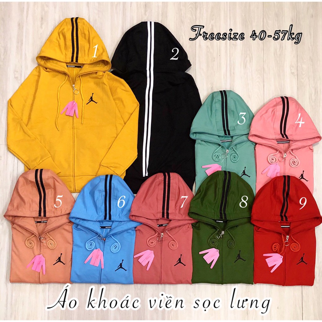 Aó khoác sọc lưng 6 túi 2 SIZE hình thật chụp thật
