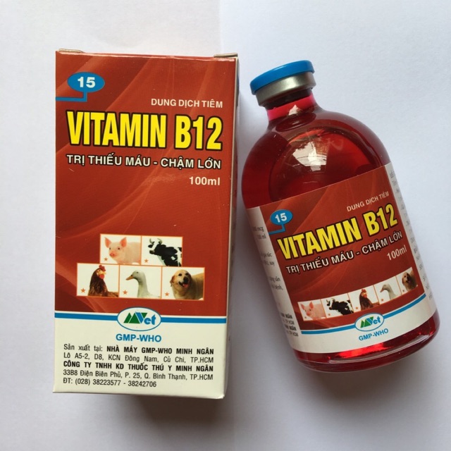 Vitamin B12 cho lan, cây cảnh 100ml Giải độc cây- Tái tạo tế bào mới (thu y)