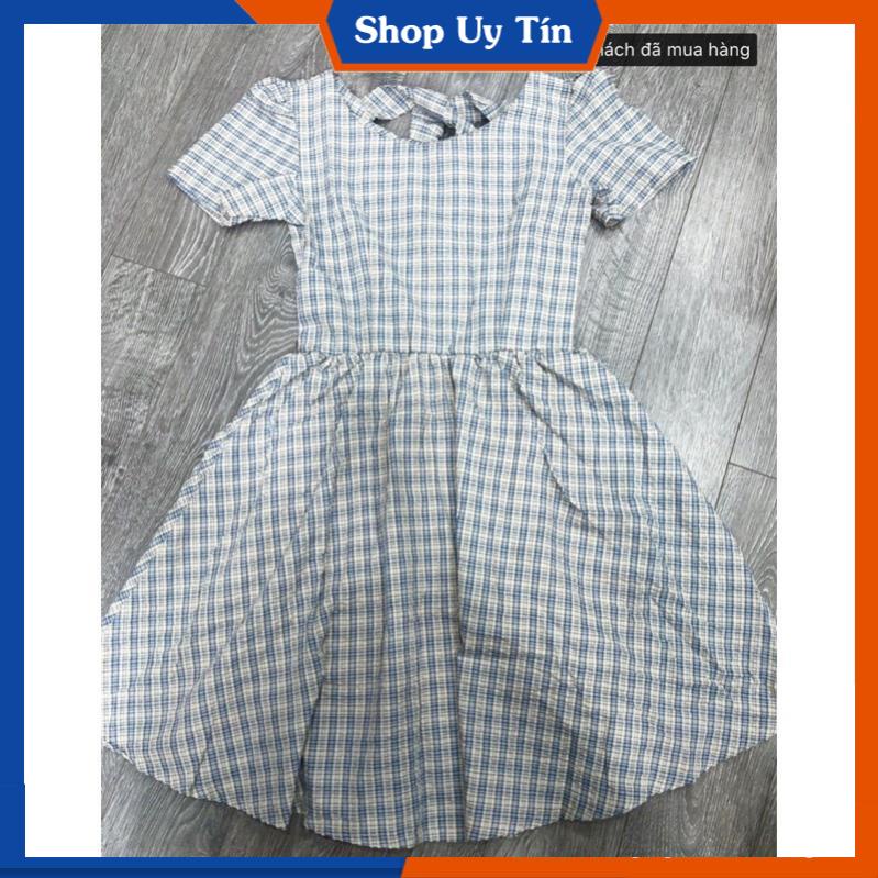 [Hàng Cao Cấp] -  ĐẦM XÒE CARO SIÊU XINH | BigBuy360 - bigbuy360.vn