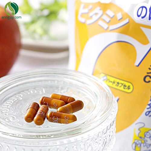 Viên uống bổ sung Vitamin C DHC làm đẹp da (90 ngày x 180 viên) - Nhật Bản