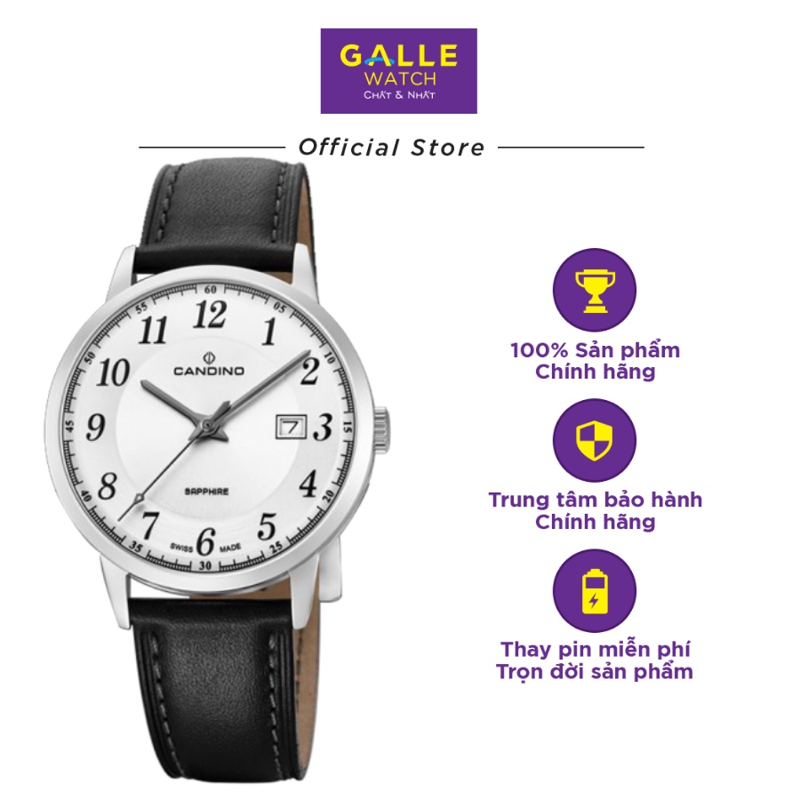 Đồng hồ Nam Candino C4618/1 Xuất xứ Thụy Sĩ Phân phối độc quyền Galle Watch
