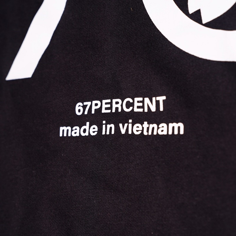 ÁO THUN UNISEX LOGO 67% SIÊU HOT