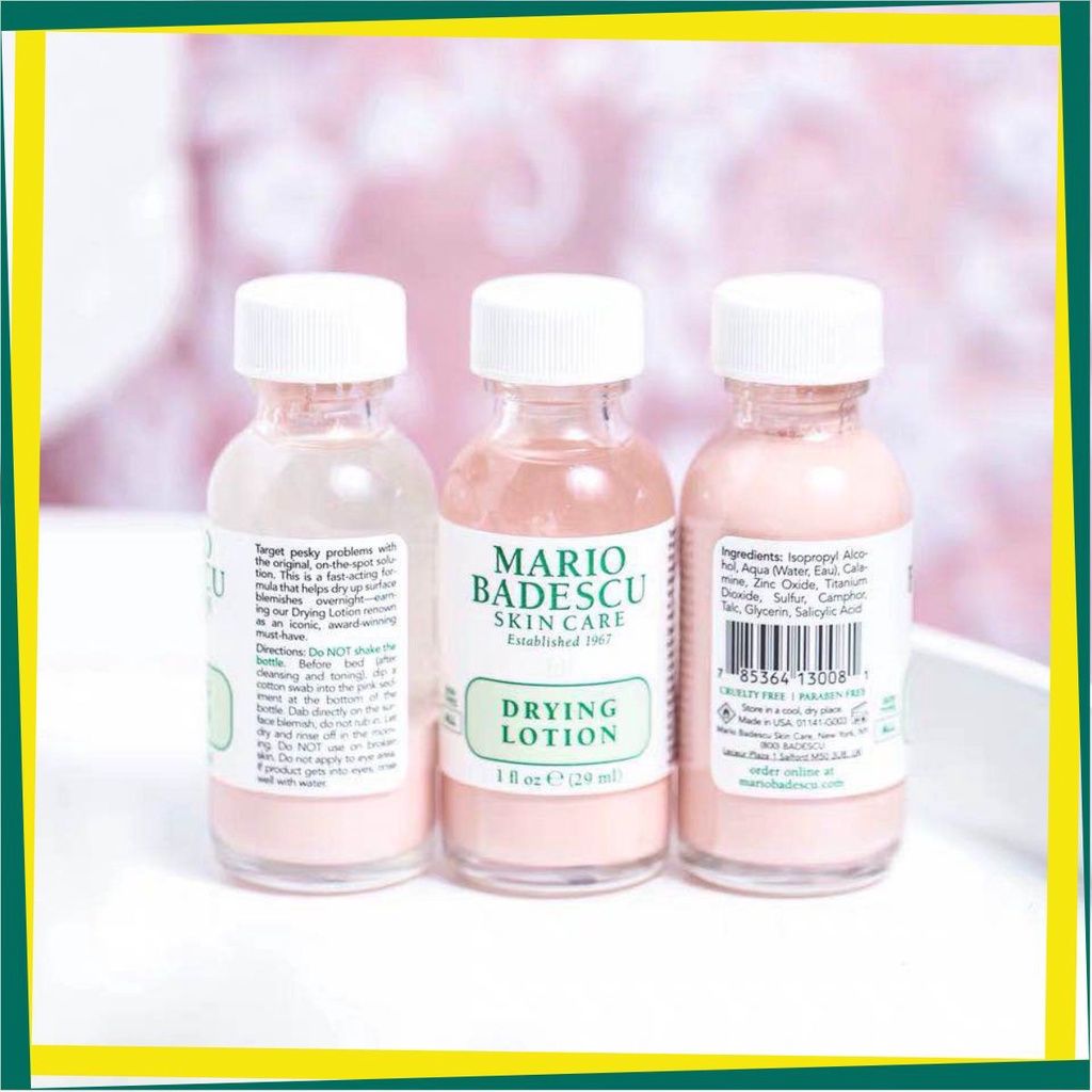 [HUỶ DIỆT] Dung Dịch Chấm Mụn Mario Badescu Drying Lotion 29m; [HUỶ DIỆT] | WebRaoVat - webraovat.net.vn