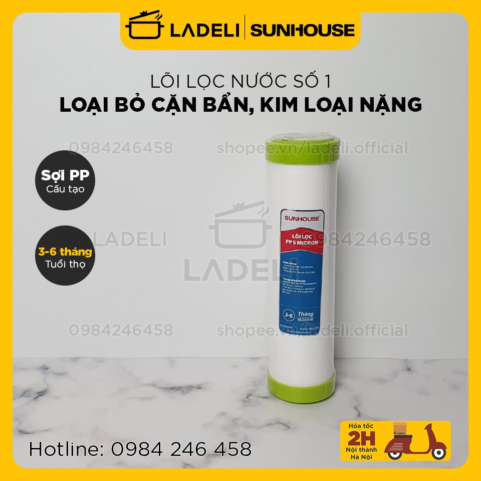 Lõi lọc nước RO SUNHOUSE số 1 SHRLL1