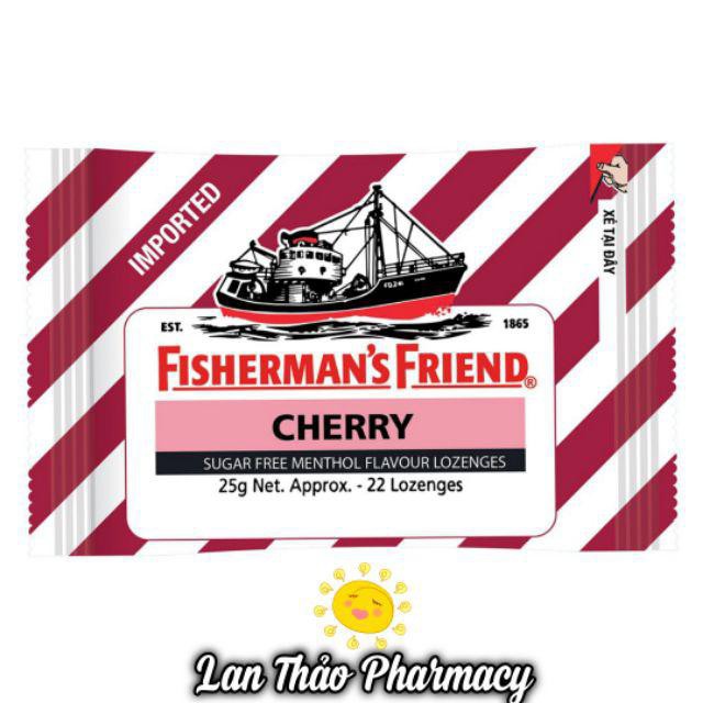 Kẹo cay con tàu không đường Fishermans Friend Citrus 25g