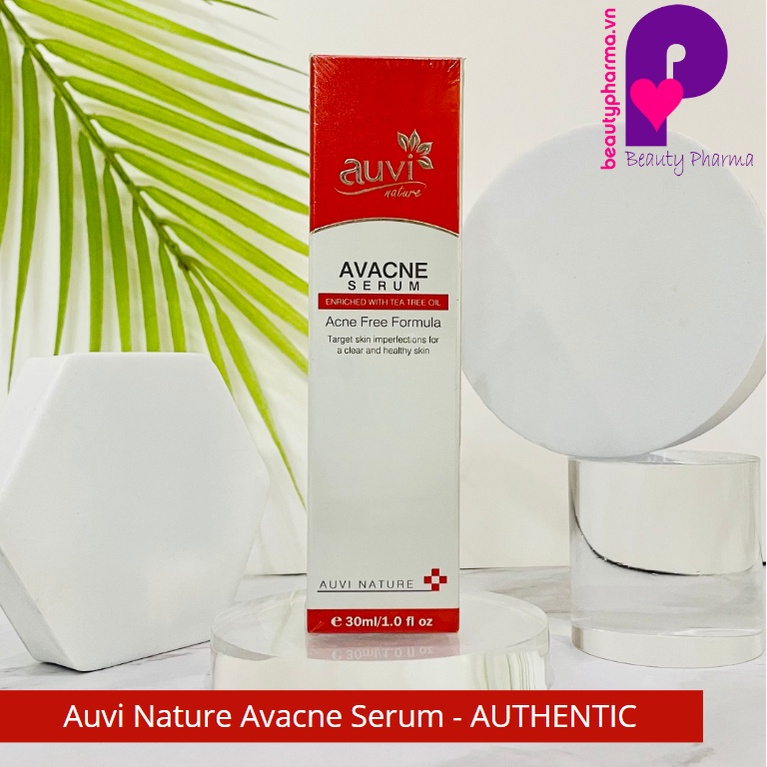 Serum Avacne Auvi Nature giúp kiểm soát nhờn, giảm mụn và mờ vết thâm
