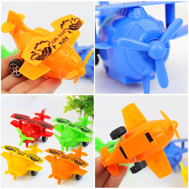 Đồ Chơi Mô Hình Máy Bay Mini Bằng Nhựa Hoạt Hình One Piece