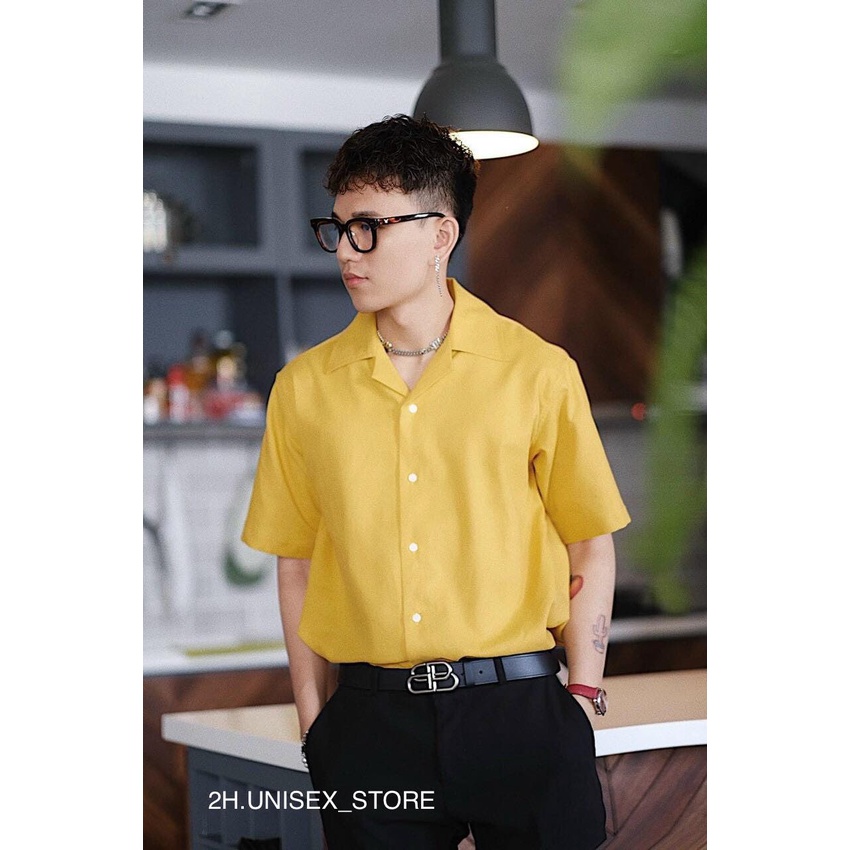 ÁO SƠ MI CỔ VEST CHẤT KATE LỤA CAO CẤP