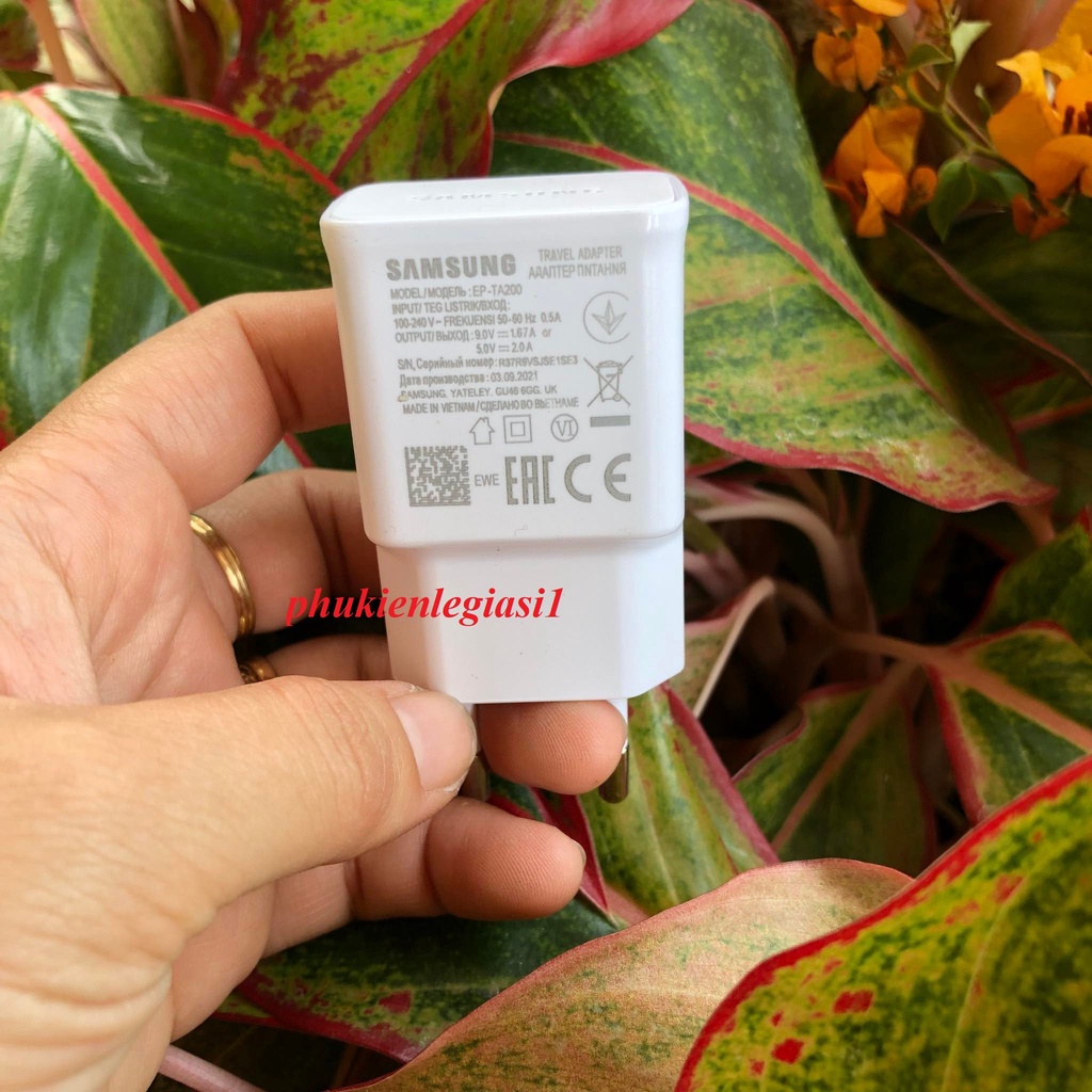 Cốc sạc nhanh quick charge 2.0 S8 mã zin linh kiện bảo hành 1 đổi 1 trong 1 năm
