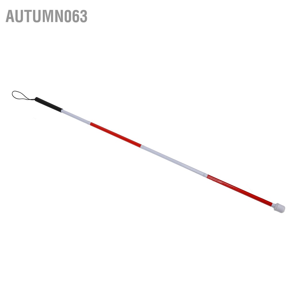 Hướng dẫn mù Gậy đi bộ gấp di động hợp kim nhôm dành cho người khiếm thị và Autumn063