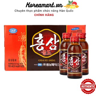 Nước sâm chai 100ml*10chai
