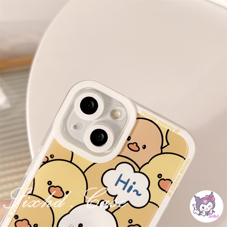 Ốp Lưng Điện Thoại cho Redmi 10C 12C 11A 10A 10 Note 12 11 11s 10 9 8 7Pro 9T 9C 9A 9 A2 A1 Xiaomi 12 11 Lite 11T 10T Poco F3 M3 M4 F3 X3 X4Pro sixhd Ốp Điện Thoại Silicon Tpu Mềm Trong Suốt Họa Tiết Vịt Vàng Cho