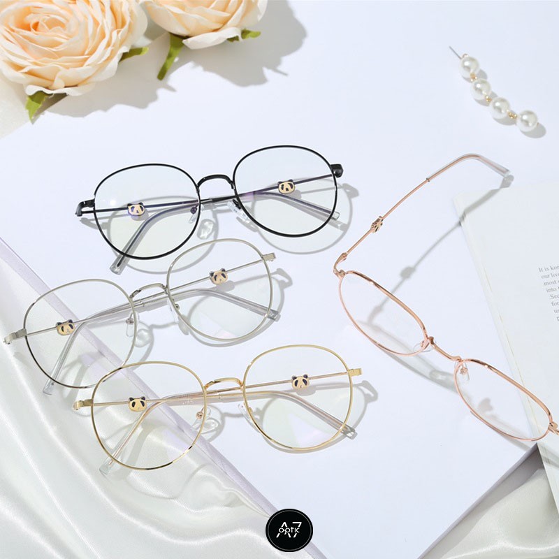 Gọng kính Panda 92002 kiểu dáng Hàn Quốc, sản phẩm hot và trending năm 2021