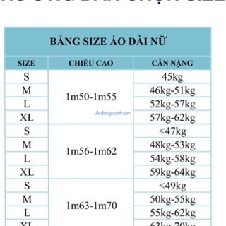 Áo dài hoa nhí - có hình thật