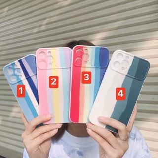 Ốp lưng iphone - che camera cầu vồng dành cho iphone 6g/6gs/7g/8g/7p/8p/x/xs/xsmax/12promax
