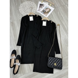 Đầm body khoét vai