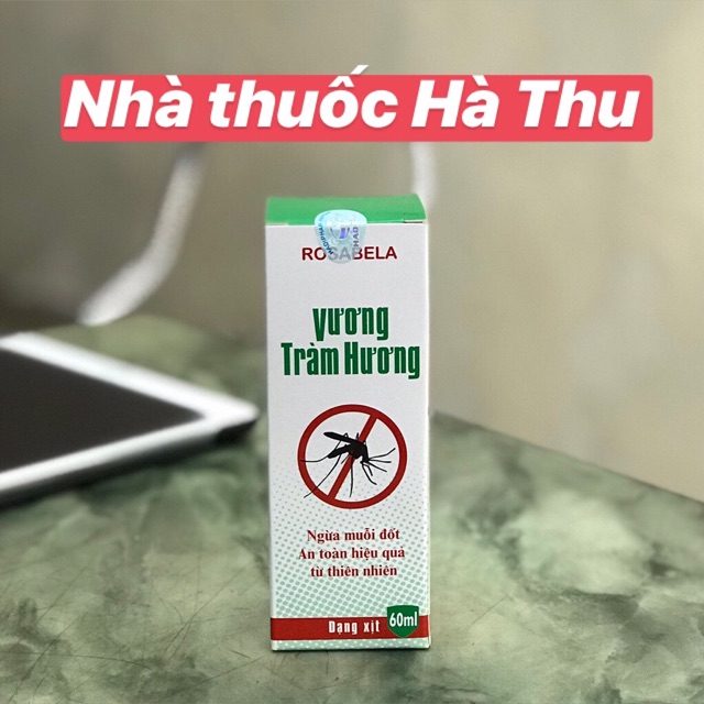 [SP Chính Hãng] - Xịt chống muỗi Vương Tràm Hương - 60ml