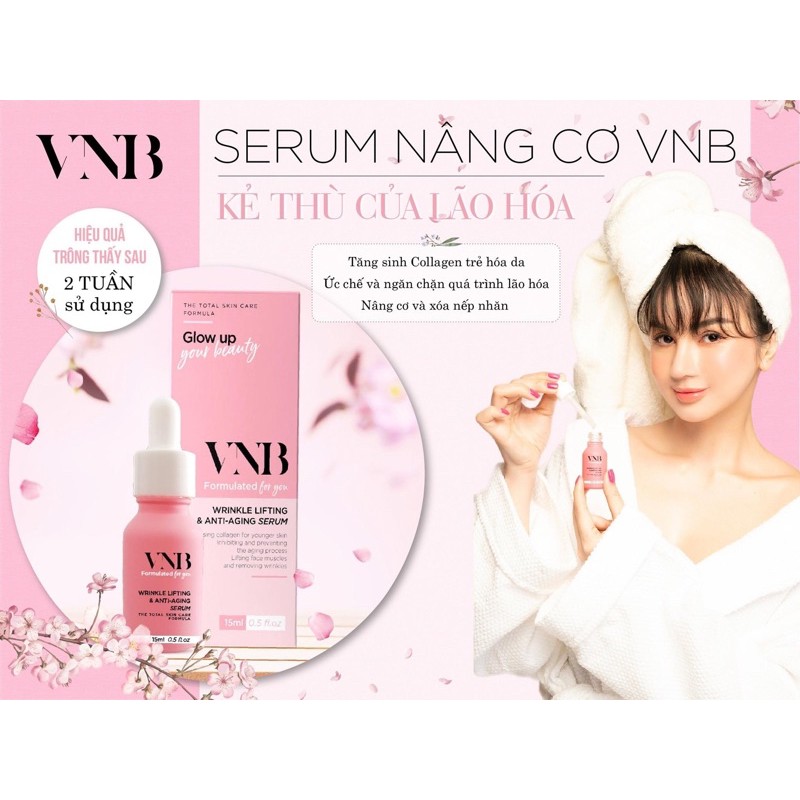 [chính hãng] Serum nâng cơ và săn chắc da của VNB 15ml