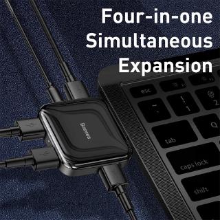 Hub Chia Cổng Usb Type C Cho Macbook Pro Air Ipad Pro 2020