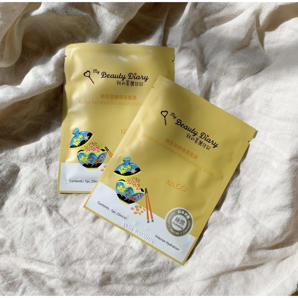 [HỘP] Mặt nạ My Beauty Diary Natto Fermented Moist Mask