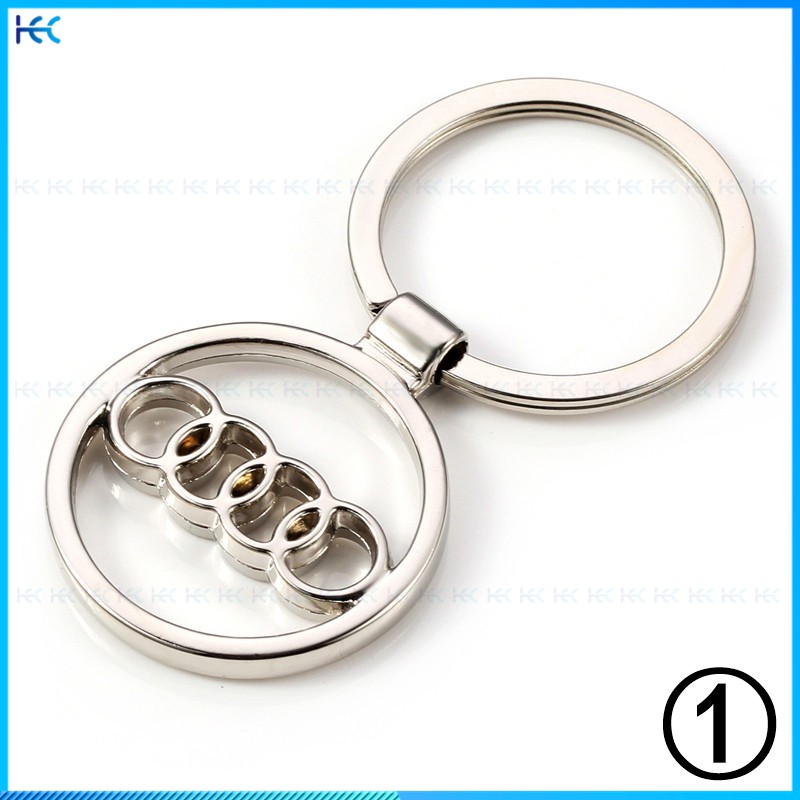 Móc khóa hình xe Audi bằng hợp kim sáng tạo