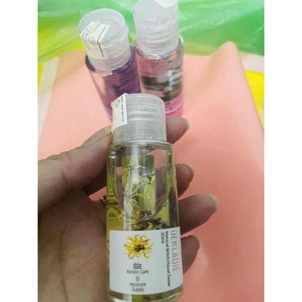[Sale] nước hoa hồng cấp ẩm , kiềm dầu,se khít lỗ chân lông Dẻladie Toner size mini 30ml | BigBuy360 - bigbuy360.vn