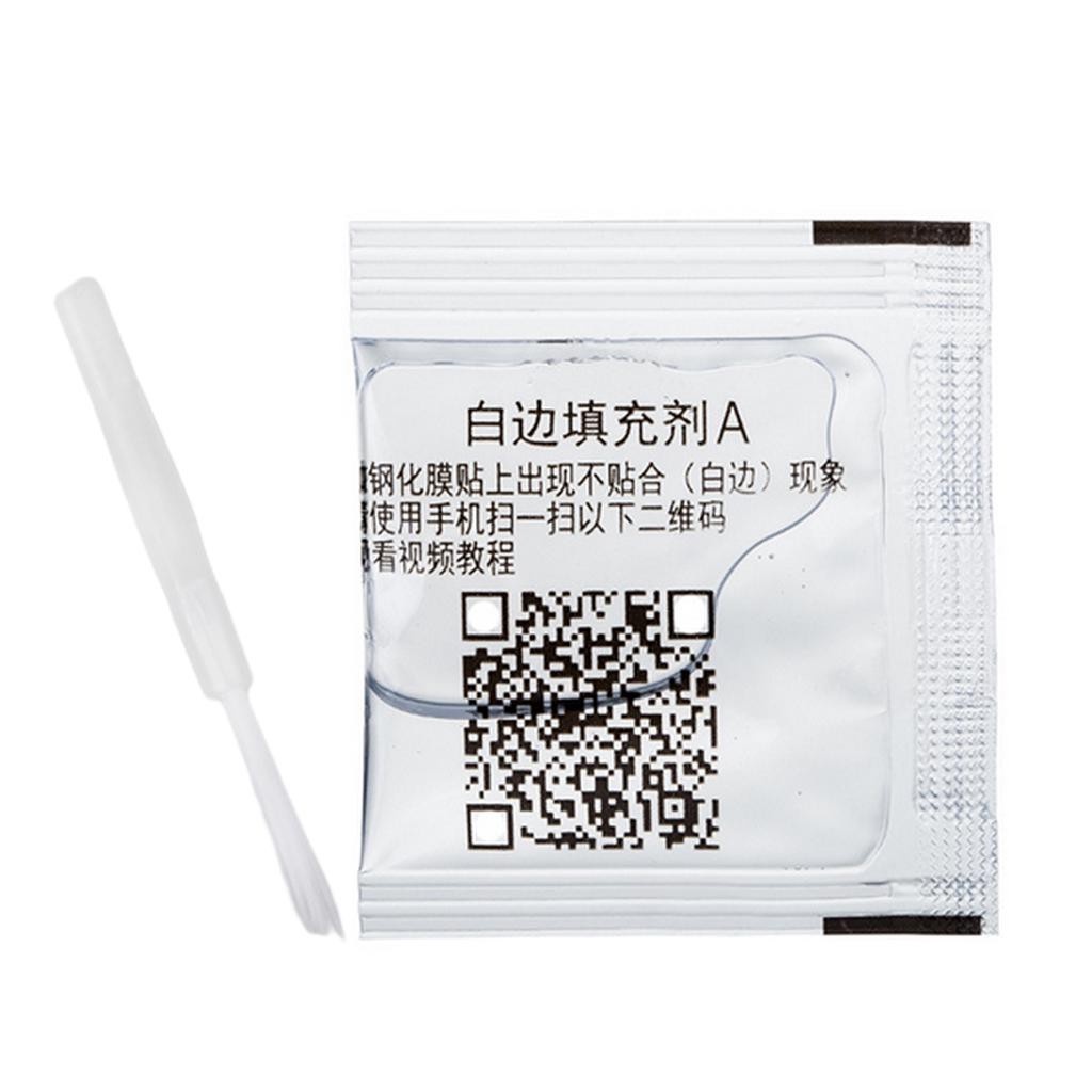 Keo Chống Hở Mép Khi Dán Kính Cường Lực Bộ Keo + Chổi - Giải quyết triệt để vấn đề hở mép cho điện thoại.