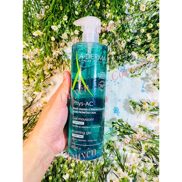 Sữa rửa mặt Aderma Tami Store CHÍNH HÃNG PHÁP - Aderma sữa rửa mặt dành cho da dầu, da mụn, da nhạy 