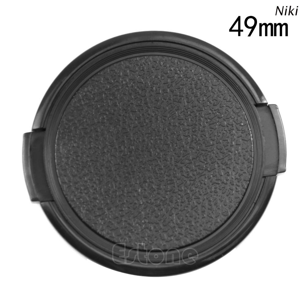 Nắp đậy ống kính Niki 49mm 49mm cho Nikon Canon Pentax Sony SLR DSLR Camera DC