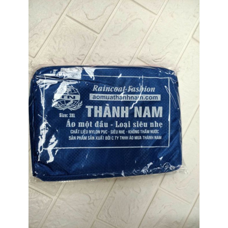 Áo mưa cánh dơi loại 1 đầu siêu nhẹ, áo trùm đi mưa có túi đựng tiện gọn