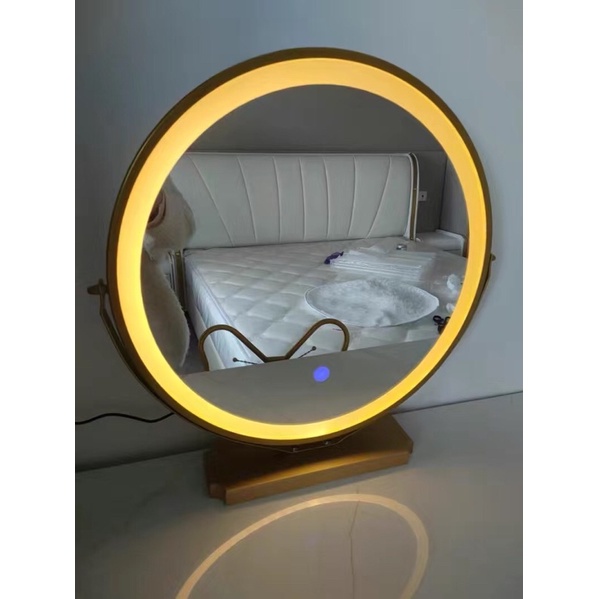 Gương để bàn trang điểm nhập khẩu cao cấp, khung sơn tĩnh điện kim loại chắc chắn❤️