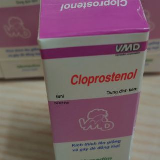 Chống viêm nội mạc tử cung,gây rụng trứng, động dục hàng loạt cloprostenol