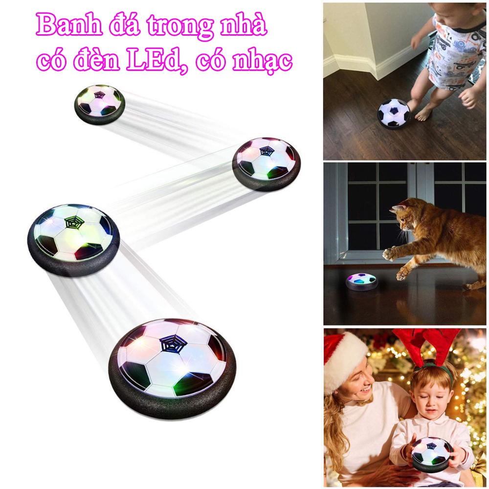 Đồ chơi trẻ em đá bóng trong nhà Hover Ball giúp trẻ em giảm stress vận động thông minh cho bé từ 3 tuổi