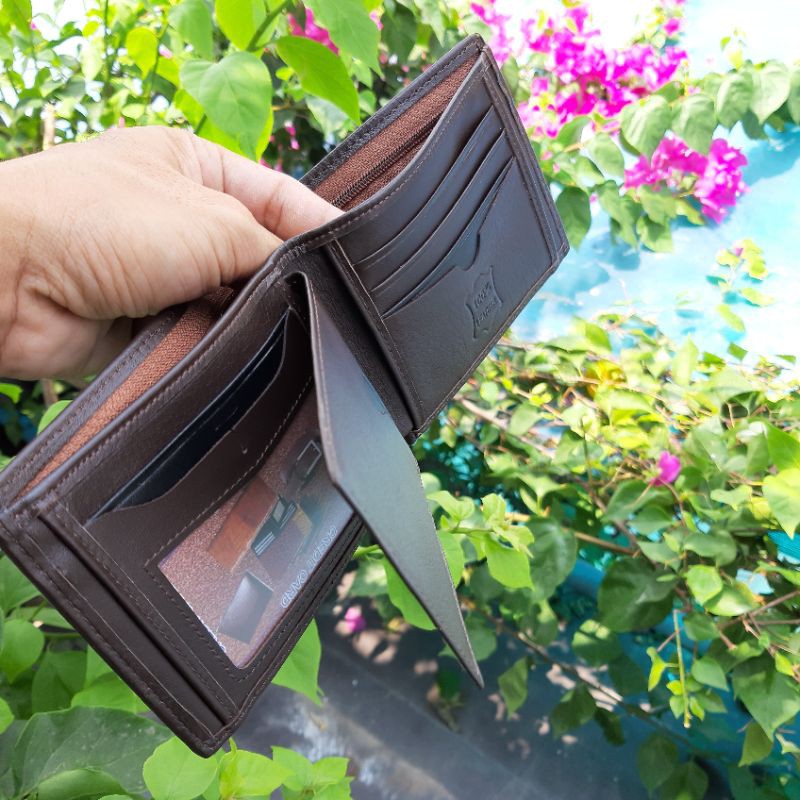 Bóp da ví da nam cao cấp Tisdeny