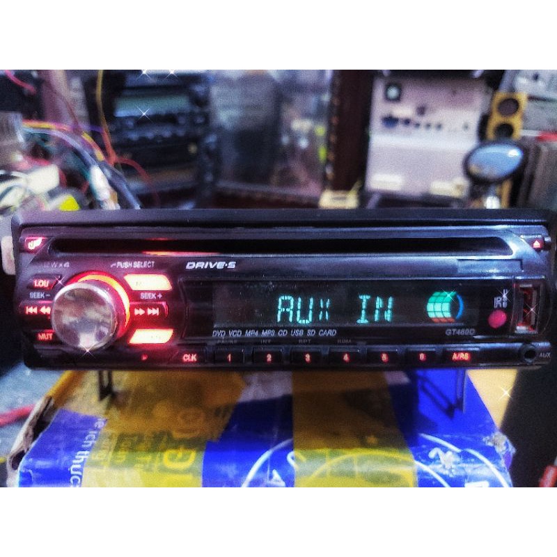 Đầu radio Bluetooth aux usb dvd vcd cd loại 1 din giành cho các loại xe