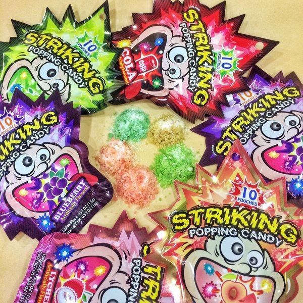 Kẹo Nổ Striking Hongkong 30gr - Hàng Nhập Khẩu Công Ty