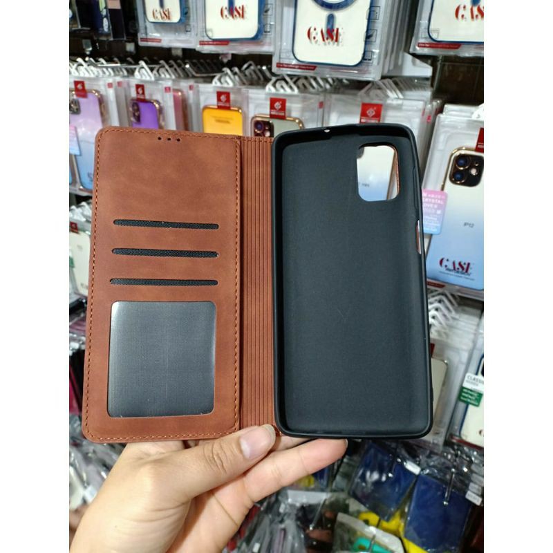 Bao da SamSung Note 20, Note 20 Ultra, Note 10 Lite, 10 Plus, Note 8, 9  dạng ví chính hãng HDK có ngăn để thẻ cao cấp