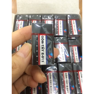 [Hàng chính hãng] Gôm tẩy thiên long TL E-011 màu đen - VPP Hải Nhật