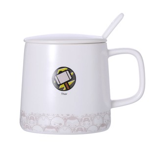 Ly sứ kèm nắp MARVEL 320ml, Thor