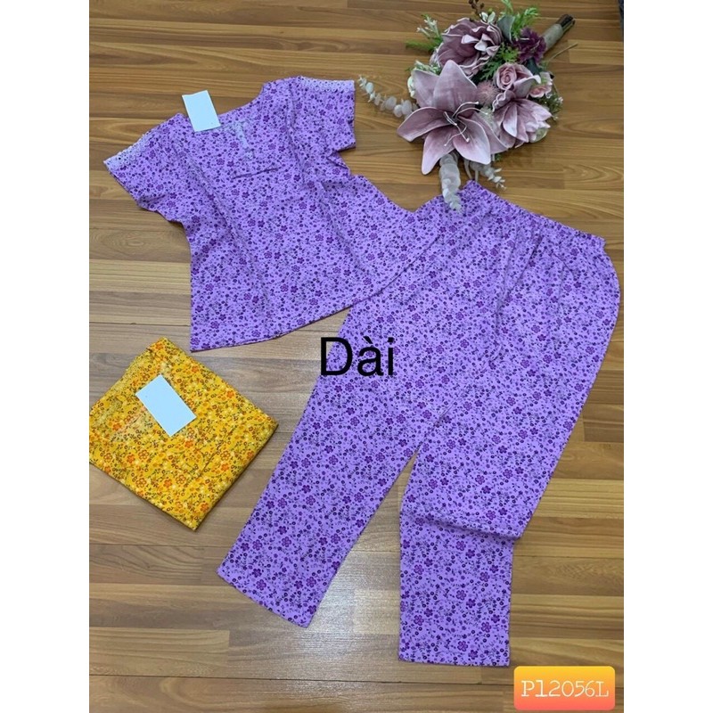 Đồ bộ quần dài lụa, ib chọn màu