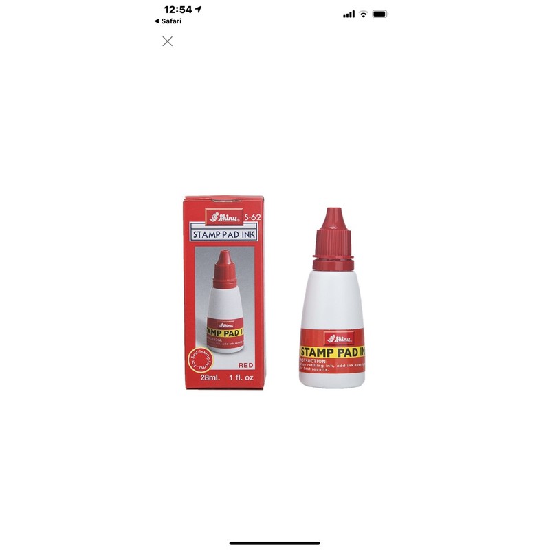 Mực đóng con dấu Shiny 28ml chính hãng.