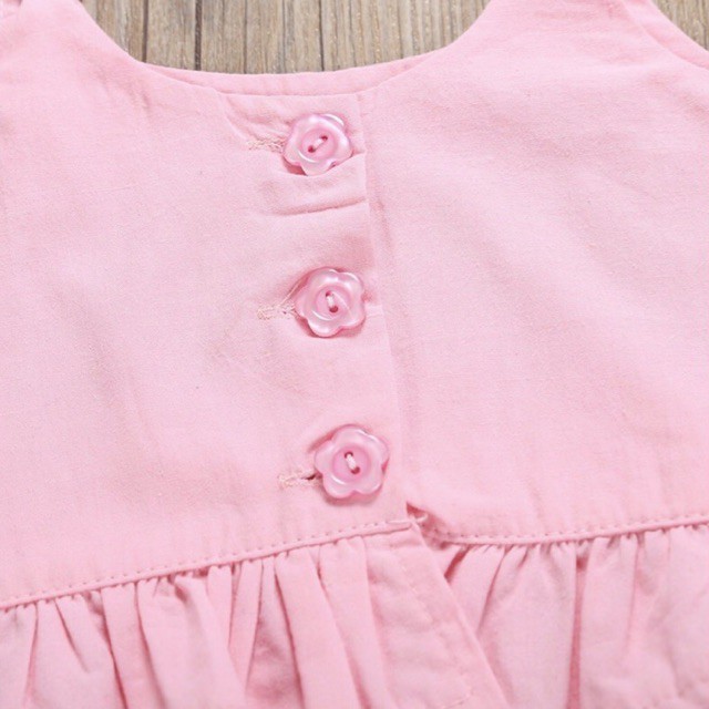 Set Trang Phục 02 Chi Tiết Áo Hai Dây vs Quần Short Họa Tiết Xinh Yêu... Cho Bé Từ 01-06Tuổi.